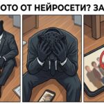 Сделали голое фото нейросетью и шантажируют: как защитить себя Пантера сидит на полу, закрывает лицо лапами, рядом на полу лежит смартфон с угрожающим сообщением на экране.