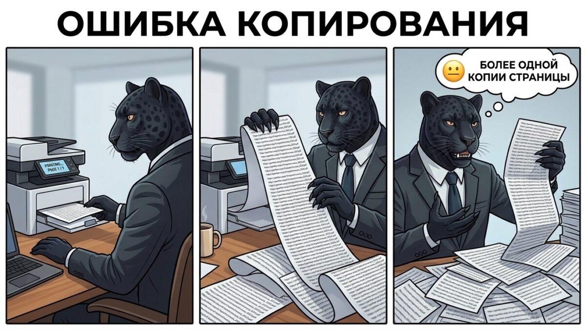 Одинаковые распечатки одной страницы на пробковой доске &mdash; поиск копий после отказа в удалении