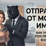 Женщина с телефоном и пантера рядом: от моего имени рассылают мошеннические сообщения